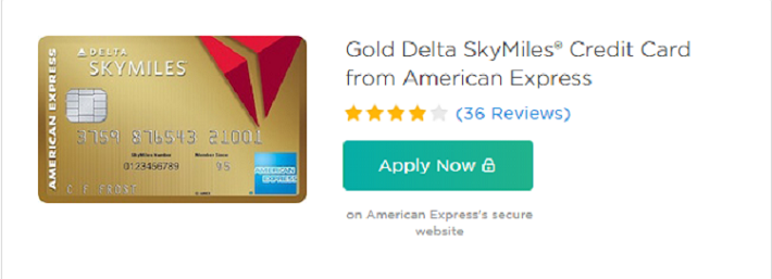 Gold Delta AmEx Rewards Promotion